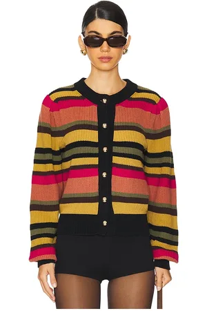 Nation LTD Cárdigan carmela en color amarillo talla L en - Yellow. Talla L (también en XL, XS).