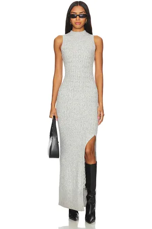Amanda Uprichard Vestido isla en color gris talla L en - Grey. Talla L (también en M, S, XL, XS).