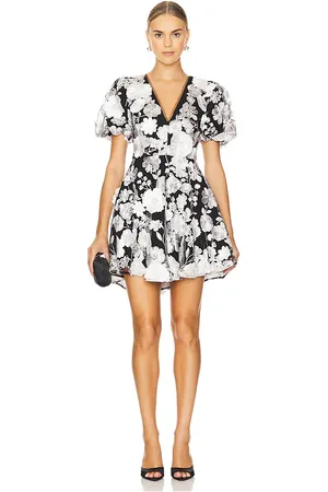 ELLIATT Minivestido selene en color negro talla M en - Black. Talla M (también en S, XS).