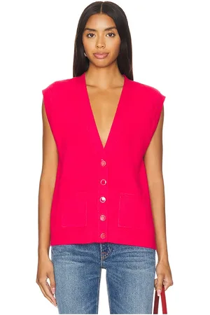 525 America Chaleco jersey jessica en color fucsia talla L en - Fuchsia. Talla L (también en S, XL, XS).