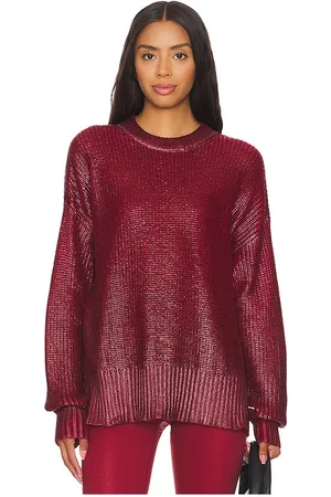 Beach Riot Jersey en color vino talla M en - Wine. Talla M (también en S).