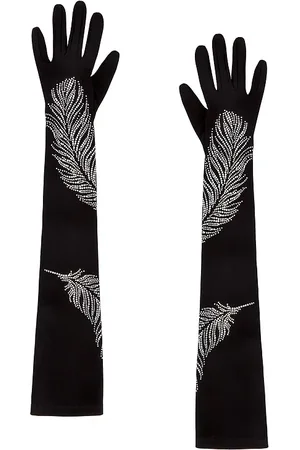 DAVID KOMA Guantes en color negro talla L en - Black. Talla L (también en XS).