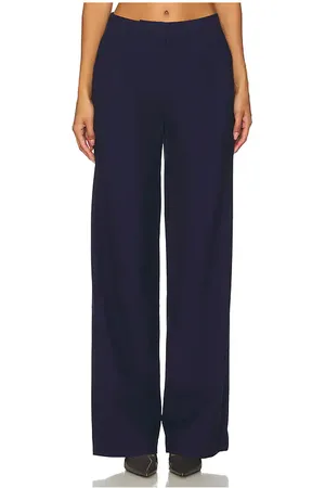Camila Coelho Pantalón xenia en color talla M en - Navy. Talla M (también en XL, XS).