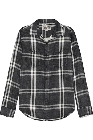 Schott NYC Camisa en color talla M en - Black. Talla M (también en S, XL/1X).