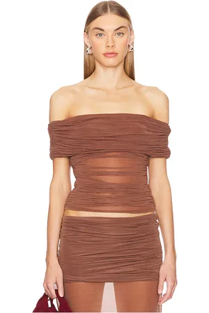 Lovers And Friends Bella top en color bronce talla L en - Tan. Talla L (también en M, S, XL, XXS).