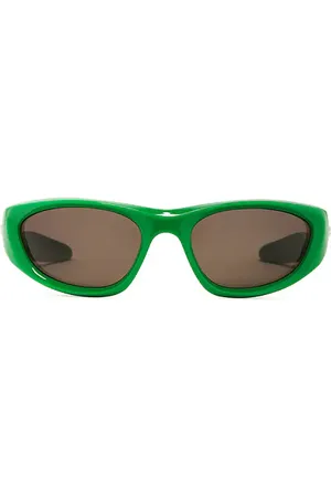 Bottega Veneta Gafas de sol mixed materials en color talla all en - Green. Talla all.