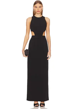 ET OCHS Vestido con escote halter naomi en color talla 0 en - Black. Talla 0 (también en 10, 2, 4, 6, 8).