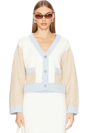 Sancia Cárdigan juniper en color crema talla L en - Cream. Talla L (también en S, XL).