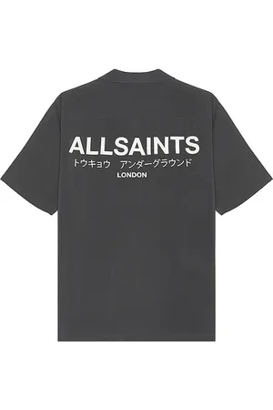 AllSaints Camisa en color azul talla M en - Blue. Talla M (también en S, XL/1X).