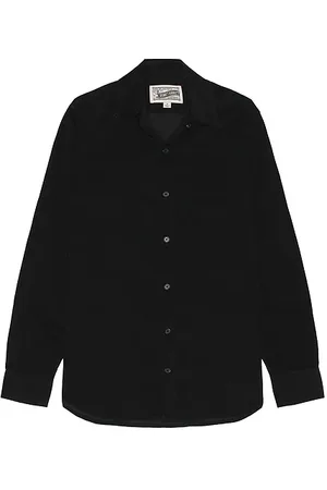 Schott NYC Camisa pinwale en color talla M en - Black. Talla M (también en S).
