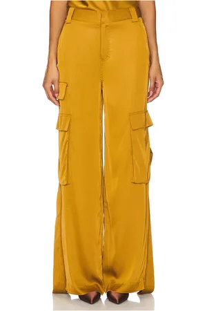 ET OCHS Pantalón harrison en color amarillo mostaza talla 0 en - Mustard. Talla 0 (también en 2, 4).