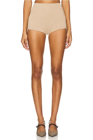 AFRM Yves shorts en color taupe talla 1X en - Taupe. Talla 1X (también en 2X, 3X).