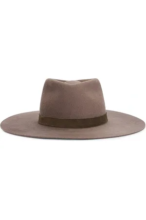 Janessa Leone Cole hat en color bronce talla L en - Tan. Talla L (también en XL).