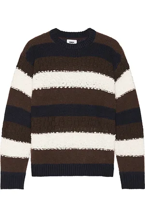 Obey Jersey charles en color marrón talla L en - Brown. Talla L (también en M, S).