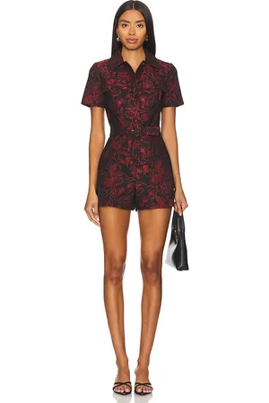 Amanda Uprichard Ireland romper en color negro talla M en - Black. Talla M (también en S, XS).