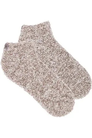 Barefoot Dreams Calcetines cozychic heathered tennis socks en color marrón talla all en - Brown. Talla
