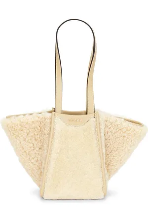 Cult Gaia Bolso tote small sadie en color beige talla all en - Beige. Talla all.