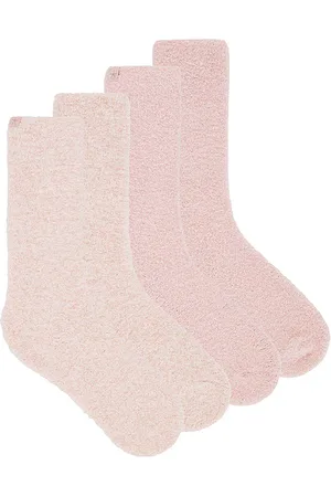 Barefoot Dreams Conjunto de calcetines cozychic 2 pair sock set en color rose talla all en - Rose. Ta