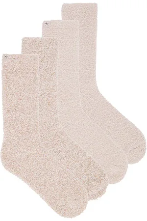 Barefoot Dreams Conjunto de calcetines cozychic 2 pair sock set en color nude talla all en - Nude. Tal