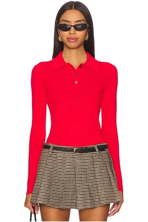 Solid Polo debra en color rojo talla L en - Red. Talla L (también en M, S, XL, XS).