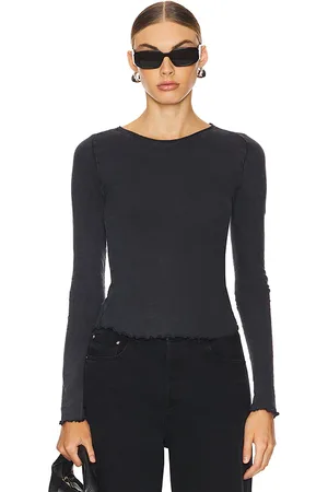 Free People Manga larga be my baby en color talla L en - Black. Talla L (también en M).