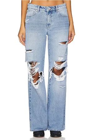 ABrand Pierna ancha 99 baggy en color denim claro talla 24 en - Denim-Light. Talla 24 (también en 25, 28).