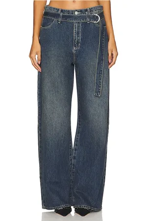 ABrand Pierna ancha 95 super baggy en color negro talla 23 en - Black. Talla 23 (también en 25, 26, 27, 29).