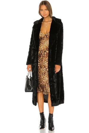 Unreal Fur Abrigo largo black bird en color talla L en - Black. Talla L (también en M, S, XL, XS).
