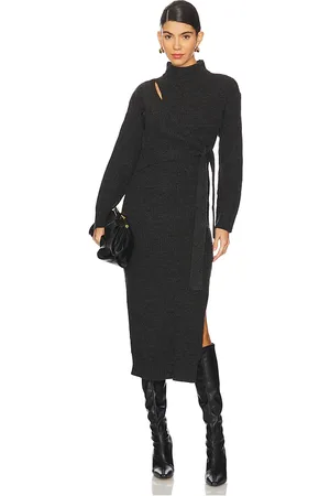 ASTR Vestido jersey audree en color talla L en - . Talla L (también en M, S, XL, XS).