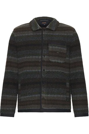 Roark Revival Camisa en color azul marino talla M en - Navy. Talla M (también en S, XL/1X).