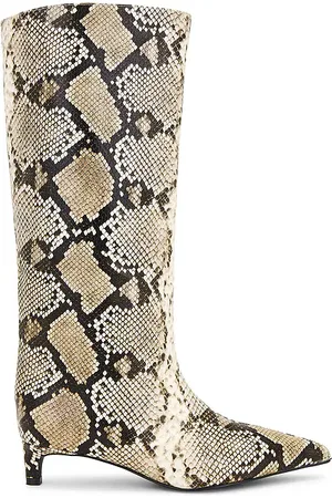 NakedVice Bota stacey en color bronce talla 5 en - Tan. Talla 5 (también en 6, 7, 8, 9).