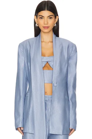 Sabina Musayev Gemini jacket en color azul talla M en - Blue. Talla M (también en S, XS).