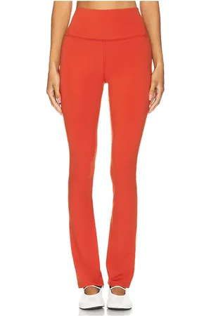 Spiritual Gangster Pantalones con cremallera vivienne en color óxido talla M en - Rust. Talla M (también en S, XS).