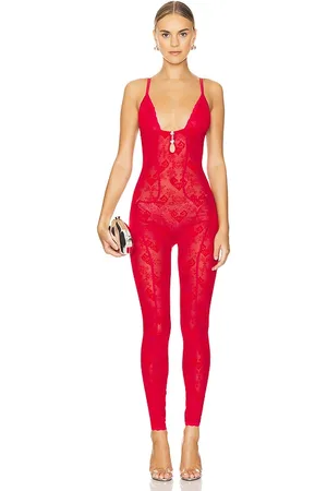 Poster Girl Scarlett jumpsuit en color talla S en - Red. Talla S (también en XS).