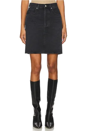 Citizens of Humanity Falda tubo etta en color negro talla 24 en - Black. Talla 24 (también en 25, 34).