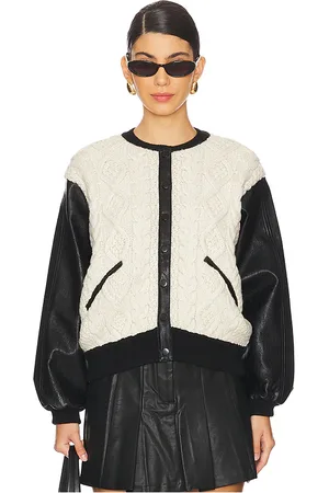ASTR Chaqueta fionn en color black,cream talla L en - Black,Cream. Talla L (también en S, XL).
