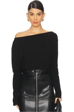 Simkhai Suéter con hombros descubiertos lavina en color talla M en - Black. Talla M (también en S, XS).