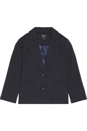 Bardot Charles pinstripe blazer en color azul marino talla 4 en - Navy. Talla 4 (también en 5, 6