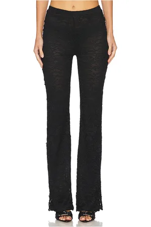 MAJORELLE Pantalón aubrey en color talla L en - Black. Talla L (también en M, S, XS, XXS).
