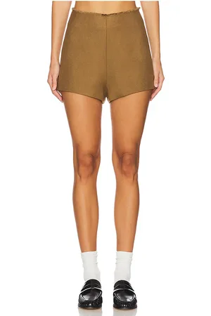 NONchalant Label Tiana shorts en color talla L en - Brown. Talla L (también en M, S, XL, XS).