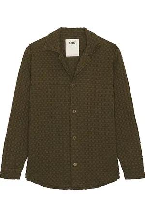 Oas Camisa waffle en color militar talla L en - Army. Talla L (también en S).