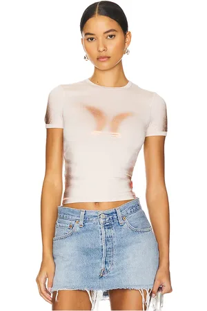 Diesel Camiseta t-anessa en color rubor talla XL en - Blush. Talla XL (también en XS).