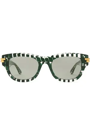 Bottega Veneta Gafas de sol bold en color talla all en - Green. Talla all.