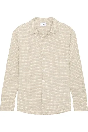 Saks Fifth Avenue Camisa en color crema talla L en - Cream. Talla L (también en M).