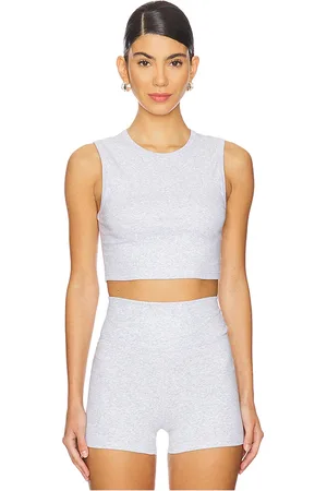WeWoreWhat Camiseta tirantes muscle en color gris claro talla M en - Light Grey. Talla M (también en S, XL, XS).