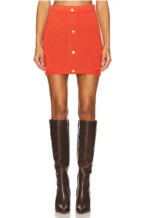 Lovers And Friends Falda christa en color talla L en - Red. Talla L (también en M, S, XS).
