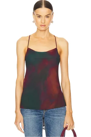 House of Harlow X revolve grayson top en color burgundy talla L en - Burgundy. Talla L (también en M, S, XL