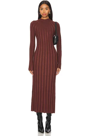 House of Harlow Vestido gabrielle en color talla L en - Brown. Talla L (también en M, S, XL, XS).