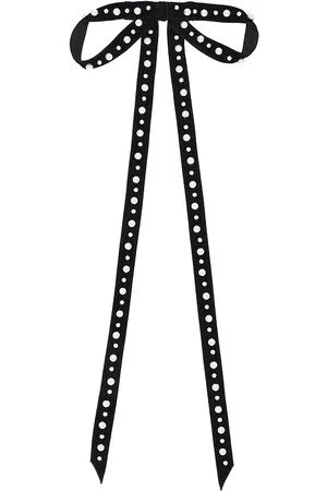 Jennifer Behr Pasador de lazo annalee en color negro talla all en - Black. Talla all.