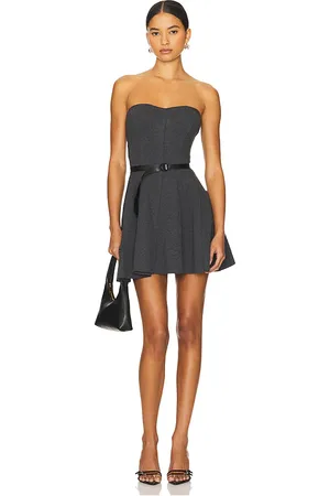 Norma Kamali Vestido en color gris talla L en - Grey. Talla L (también en S, XS).